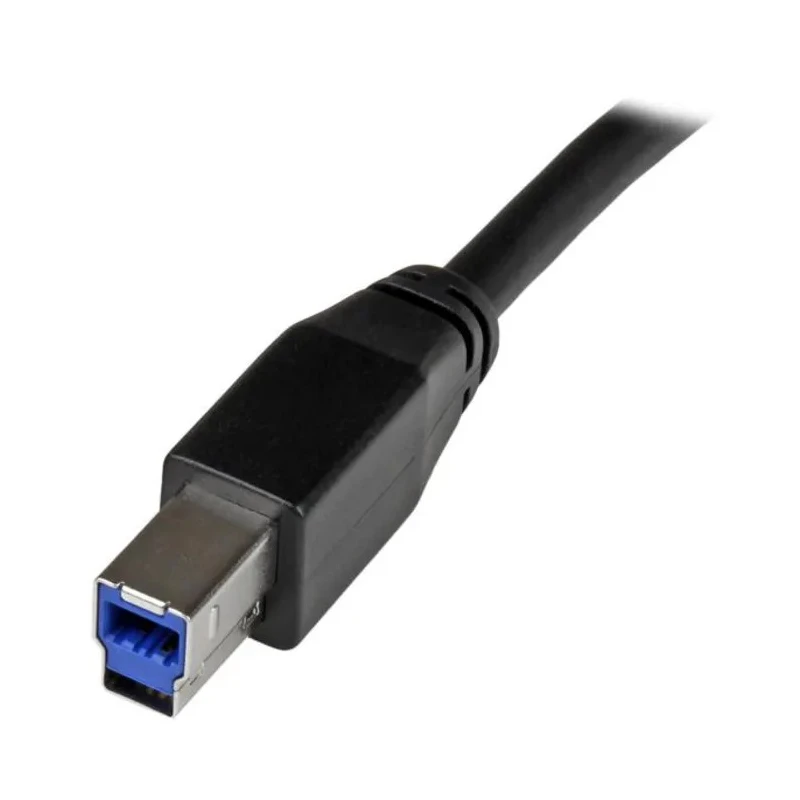 StarTech.com USB 3.0 Male USB Type A to Male USB B Cable 1 m Blue USB3SAB1M