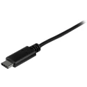 StarTech.com USB 2.0 Male USB Type C to Male USB B Cable Black 1m USB2CB1M