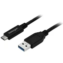 StarTech.com USB 3.0 Cable Male USB Type A to Male USB Type C Black Jacket 1 m USB315AC1M