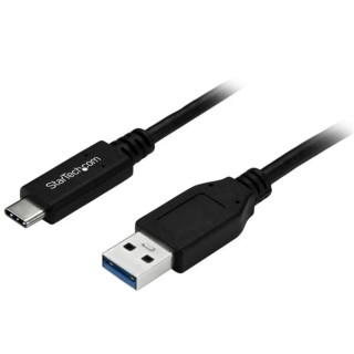 StarTech.com USB 3.0 Cable Male USB Type A to Male USB Type C Black Jacket 1 m USB315AC1M