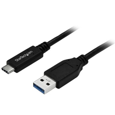 StarTech.com USB 3.0 Cable Male USB Type A to Male USB Type C Black Jacket 1 m USB315AC1M