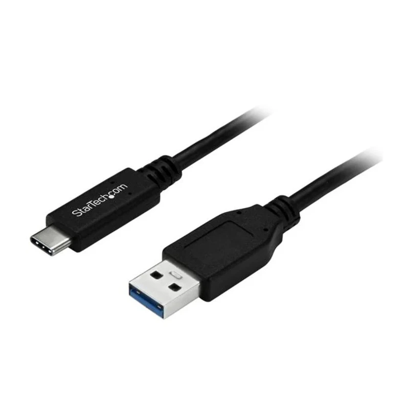 StarTech.com USB 3.0 Cable Male USB Type A to Male USB Type C Black Jacket 1 m USB315AC1M