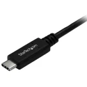 StarTech.com USB 3.0 Cable Male USB Type A to Male USB Type C Black Jacket 1 m USB315AC1M