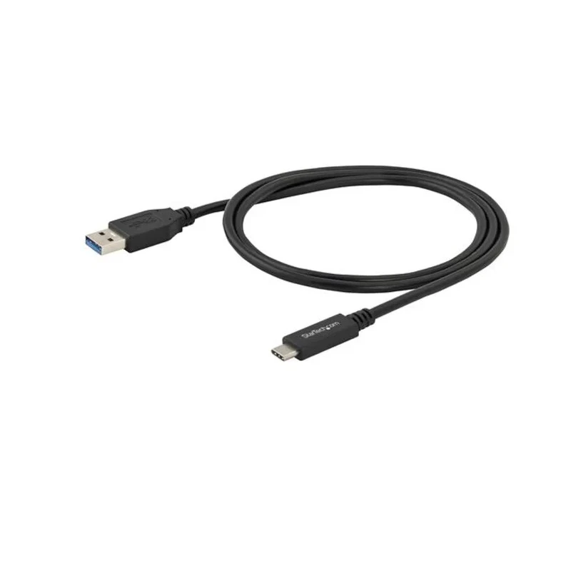 StarTech.com USB 3.0 Cable Male USB Type A to Male USB Type C Black Jacket 1 m USB315AC1M