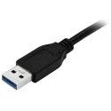 StarTech.com USB 3.0 Cable Male USB Type A to Male USB Type C Black Jacket 1 m USB315AC1M