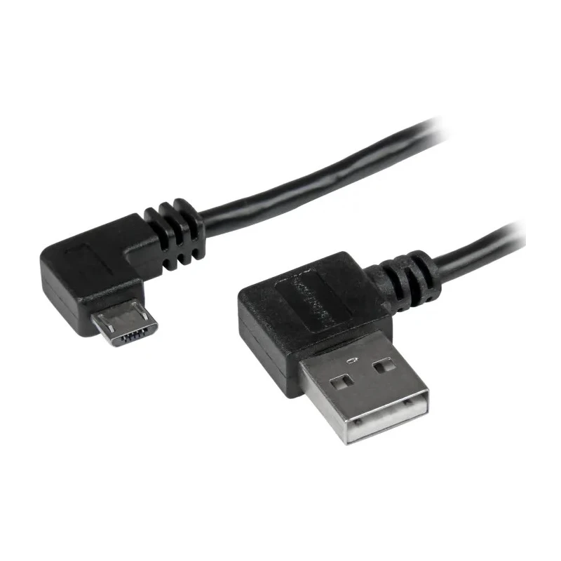 StarTech.com USB 2.0 Male USB 2.0 Type A to Male Micro USB Type B Cable Black 2 m USB2AUB2RA2M