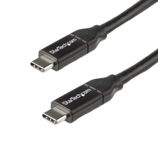 StarTech.com USB 2.0 Male USB Type C to Male USB Type C Cable Black 500 mm USB2C5C50CM