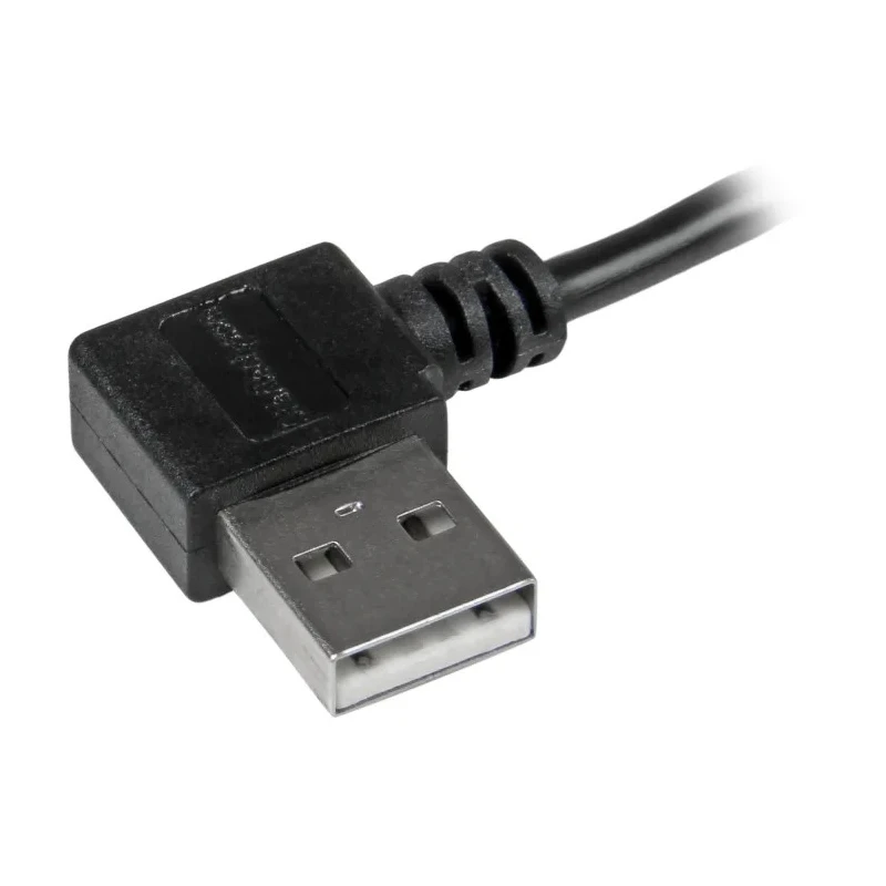StarTech.com USB 2.0 Male USB 2.0 Type A to Male Micro USB Type B Cable Black 2 m USB2AUB2RA2M