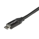 StarTech.com USB 2.0 Male USB Type C to Male USB Type C Cable Black 500 mm USB2C5C50CM