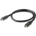 StarTech.com USB 2.0 Male USB Type C to Male USB Type C Cable Black 500 mm USB2C5C50CM