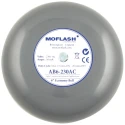 Moflash AB6 Solenoid Series Siren Wall, IP44 Moisture-Resistant Aluminium Housing, 1-Tone 100 dB @ 1m, DC 24V 