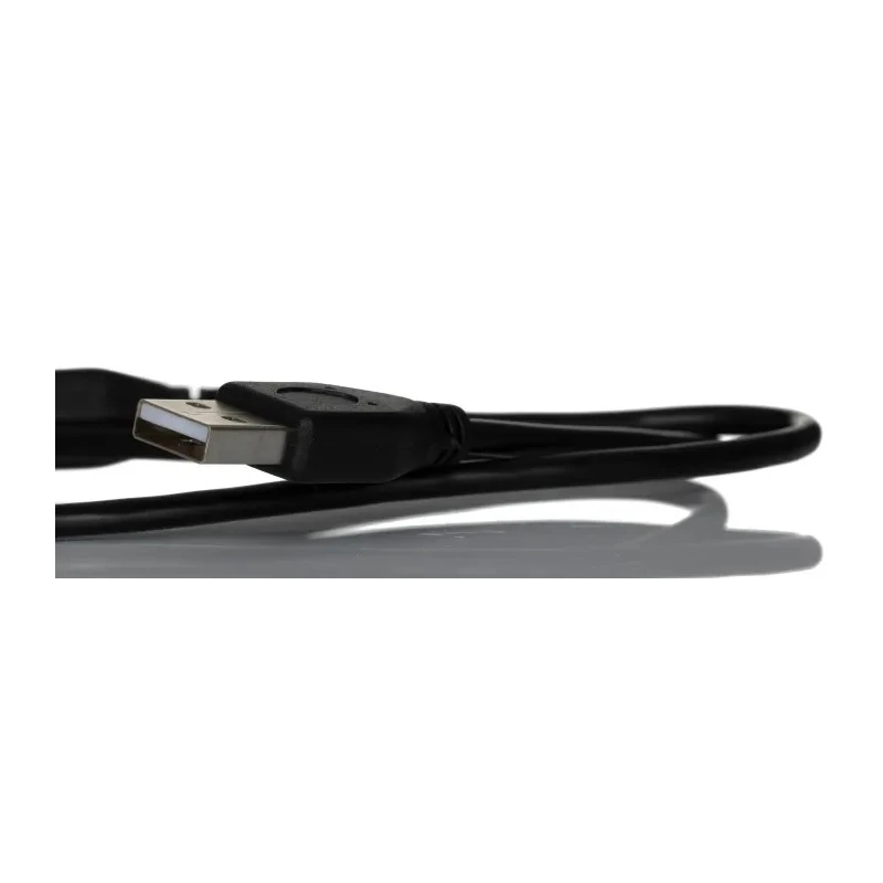 RS PRO IC Socket USB Cable Male USB Type A to Male USB Type A USB 2.0 Black 500mm 186-3011