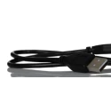 RS PRO IC Socket USB Cable Male USB Type A to Male USB Type A USB 2.0 Black 500mm 186-3011