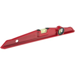 RS PRO Aluminium Frame 400 mm Straight Spirit Level with 2 Vials ±0.5 mm/m Accuracy 851-3545