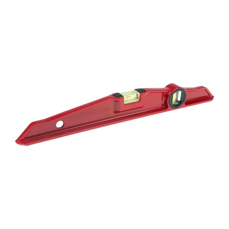 RS PRO Aluminium Frame 400 mm Straight Spirit Level with 2 Vials ±0.5 mm/m Accuracy 851-3545