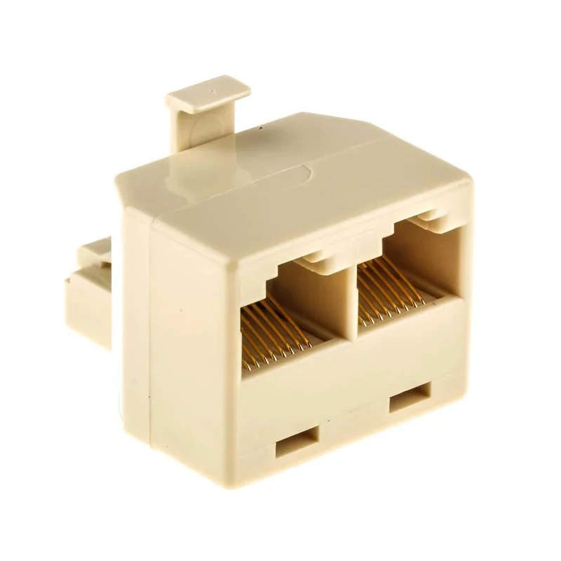 RS PRO 2 Port RJ45 Adapter RJ45