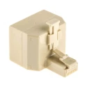RS PRO 2 Port RJ45 Adapter RJ45