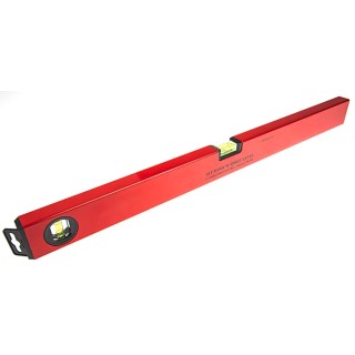 RS PRO Aluminium Box Type Spirit Level 600 mm Length 2 Vials ±0.5 mm/m Accuracy 851-3551