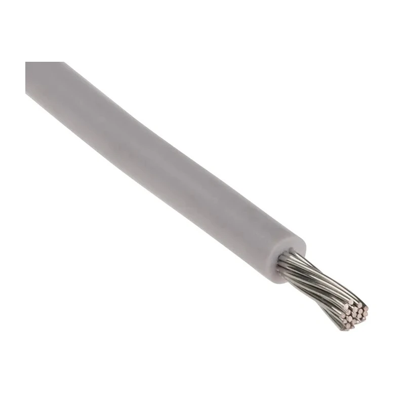 RS PRO White 1.3 mm² 16 AWG Hook Up Wire, 19/0.3 mm Core Strands, 100 m Length, Polyvinyl Chloride Insulation 851-3627