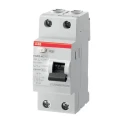 ABB FH200 Series Residual Current Circuit Breaker 63A 2-Pole 30mA Type AC 1kA 230V ac FH200