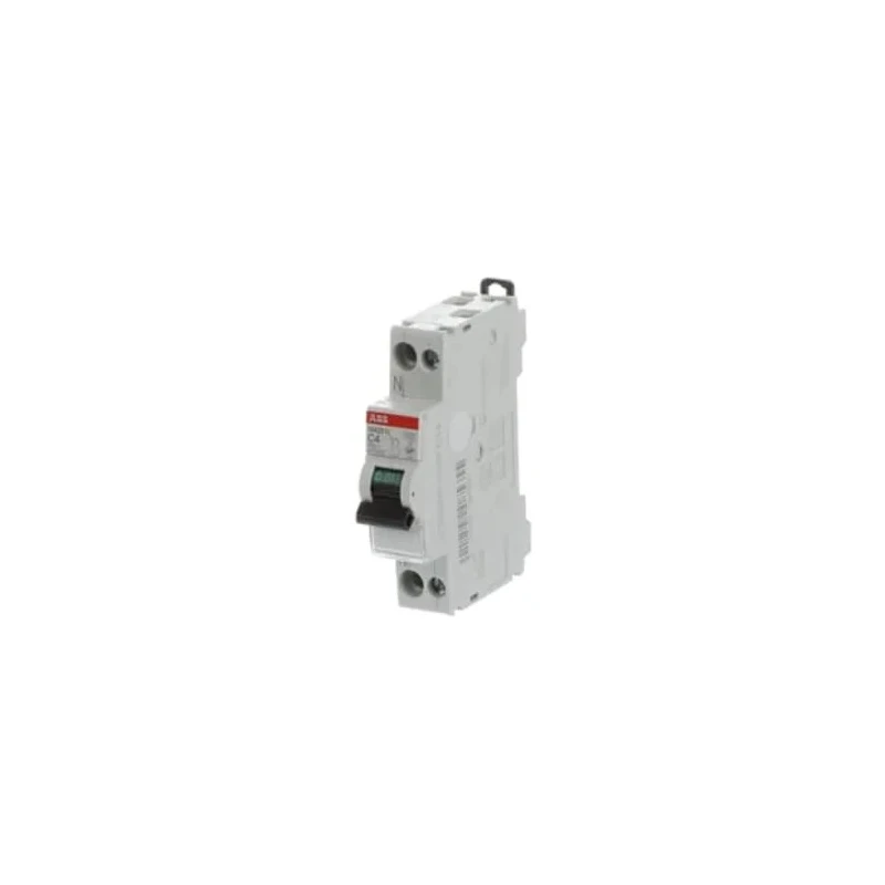 ABB Miniature Circuit Breaker, 1-Pole, 4A, Type C, 230V AC, 4.5 kA Breaking Capacity SN201