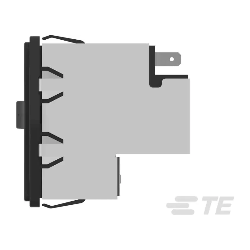 TE Connectivity IEC Power Line Filter Flange Mount 6A Current 115V/230V AC PE0S0DH6B