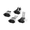 TE Connectivity IEC Filter 250V AC 3A Flange, Right Angle Wire Termination 3ED8