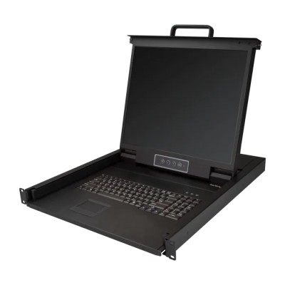 StarTech.com 1 Port USB VGA KVM Console with 19in Display 1280 x 1024 Resolution RKCONS1901