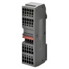 Omron XW6T Series DIN Rail Terminal Block Red, Screw, 800V, 24A, 5.2mm Pitch XW6T-COM2.5X40RD