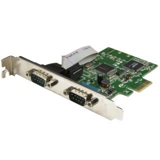 StarTech.com 2 Port PCIe RS232 Serial Card 
