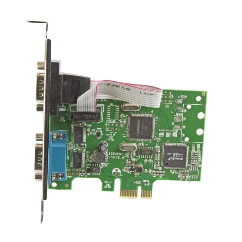 StarTech.com 2 Port PCIe RS232 Serial Card 