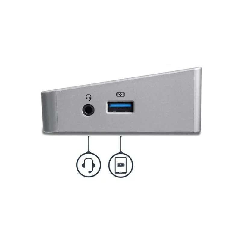 StarTech.com USB C Docking Station with Triple 4K Monitors Support, 5 USB 3.0 Ports, DisplayPort, HDMI, 60W DK30CH2DPPDU