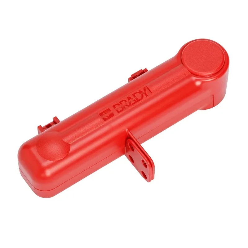 Brady Red 4-Lock Lockout ABS Butterfly Valve Lockout Shackle Diameter 7.92 mm 170220