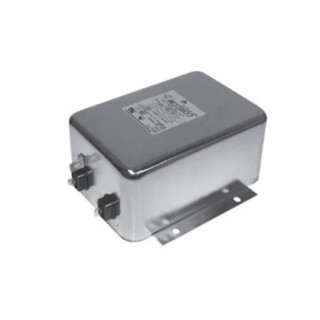 TE Connectivity High Performance RFI Power Line Filter 6A 250V AC 50Hz, 60Hz Screw Mount Spade Termination 1 Phase 6ET7