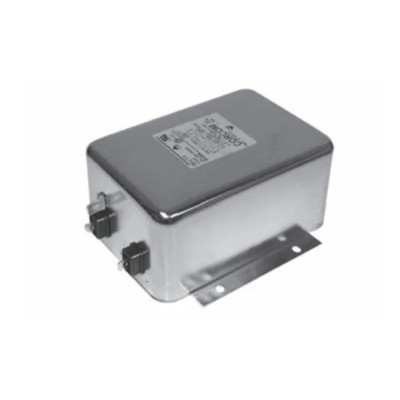 TE Connectivity High Performance RFI Power Line Filter 6A 250V AC 50Hz, 60Hz Screw Mount Spade Termination 1 Phase 6ET7