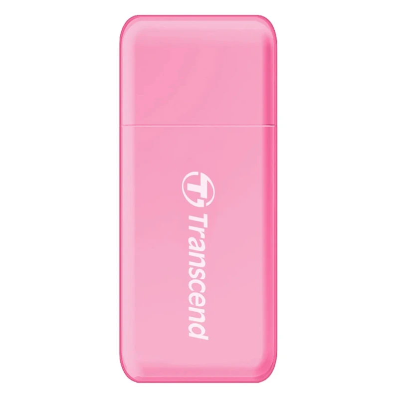 Transcend External Memory Card Reader USB 3.1 SD, MicroSD with Dual Slots and CE Approval TS-RDF5R