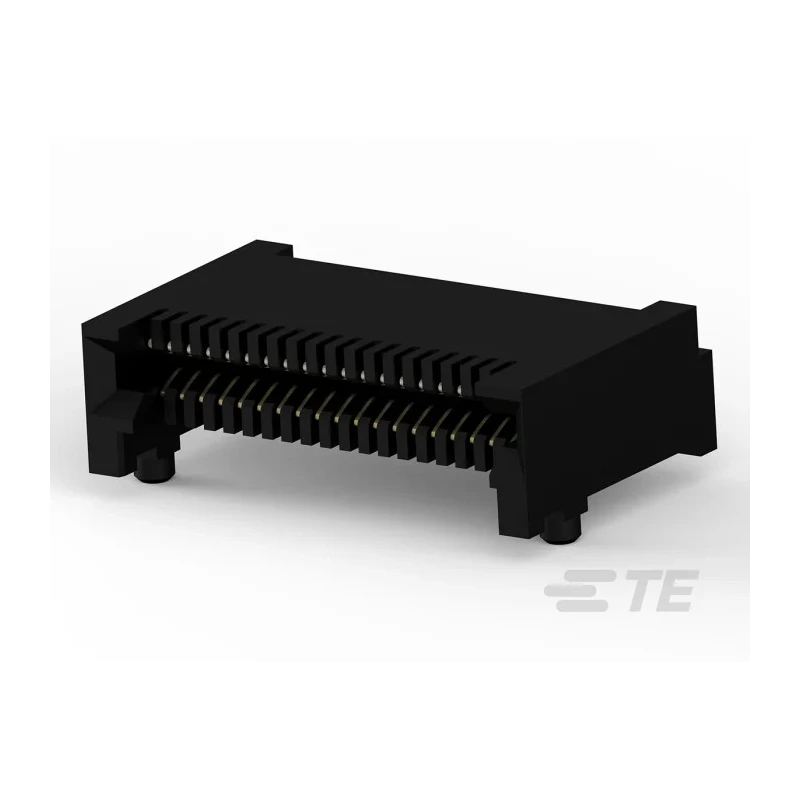 TE Connectivity QSFP+ Cage Assembly Solder 38-Position Copper Alloy Gold Plated Female Contact Right Angle 2110819-1