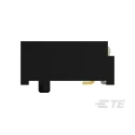 TE Connectivity QSFP+ Cage Assembly Solder 38-Position Copper Alloy Gold Plated Female Contact Right Angle 2110819-1