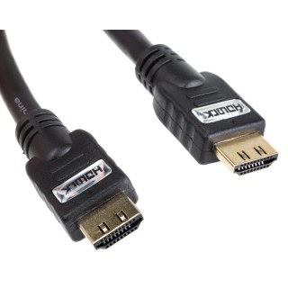 RS PRO 3 m Male HDMI to Male HDMI Cable HDMI 2.0 Black 852-5273