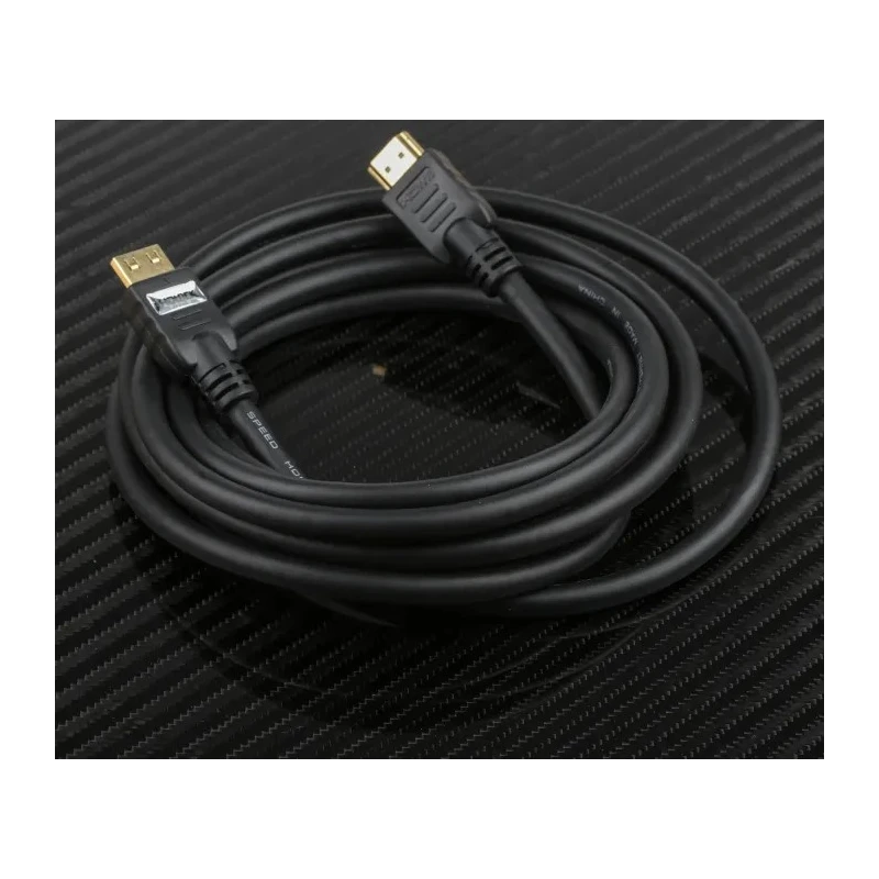 RS PRO 3 m Male HDMI to Male HDMI Cable HDMI 2.0 Black 852-5273
