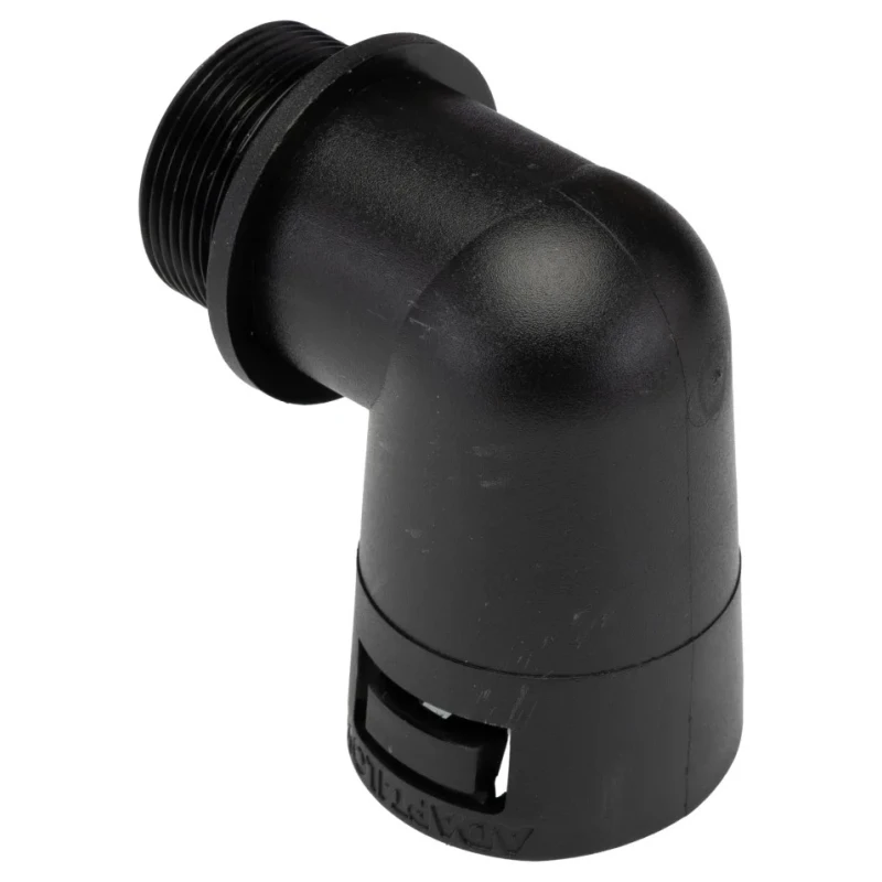 Adaptaflex Nickel Plated Brass Conduit Fitting 34 mm Nominal Size, M32 Thread Size 7TCA296000R0964 AL34/M32/C90/BL