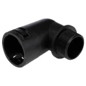 Adaptaflex Nickel Plated Brass Conduit Fitting 34 mm Nominal Size, M32 Thread Size 7TCA296000R0964 AL34/M32/C90/BL