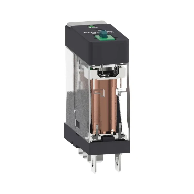 Schneider Electric Power Relay, 24V DC Coil, 10A Switching Current, 1 CO Contact Configuration RXG12BD