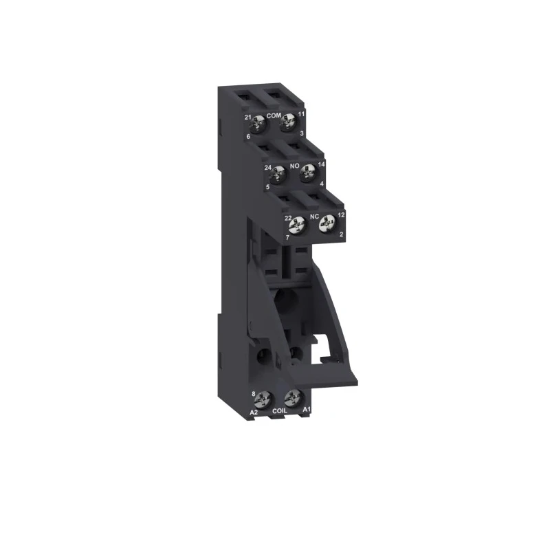 Schneider Electric Harmony Relay RXG 8 Way 300V DIN Rail Relay Socket RGZE1S48M