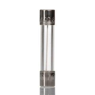 Eaton 8A Fast Acting Glass Cartridge Fuse 6.3 x 32 mm, 250V AC AGC-8-R