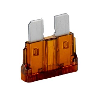 Eaton 7.5A Brown Fast Acting Car Fuse 32V DC Blade Type ATC Series ATC-7-1-2