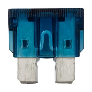 Eaton Blue Car Fuse 15A Current Rating 32V DC Voltage Fast Acting Brass Body ATC-15