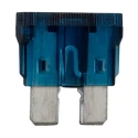 Eaton Blue Car Fuse 15A Current Rating 32V DC Voltage Fast Acting Brass Body ATC-15