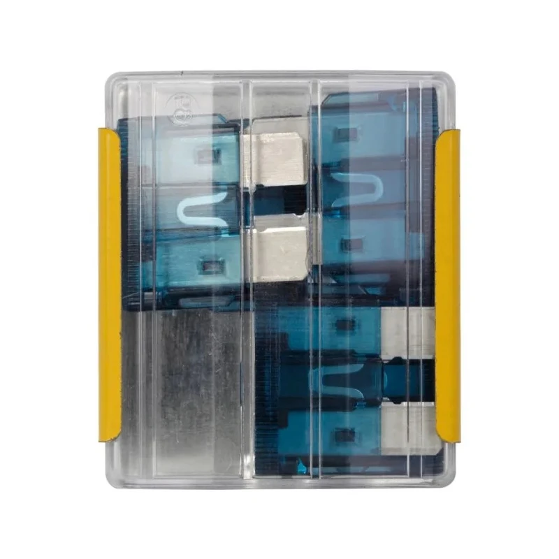 Eaton Blue Car Fuse 15A Current Rating 32V DC Voltage Fast Acting Brass Body ATC-15