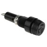 Eaton 30A Panel Mount Fuse Holder 1P-Pole for 32 mm Fuse, 25V HKP-R